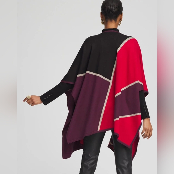 NWT Chico's Ruana - Picture 2 of 5